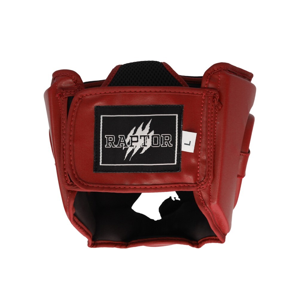 Raptor Açık Kask Kickboks Kafa Koruyucu HG Kırmızı Raptor Açık Kask Kickboks Kafa Koruyucu HG Kırmızı