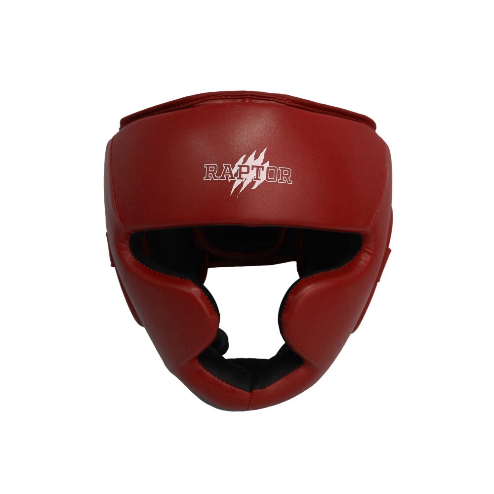 Raptor Açık Kask Kickboks Kafa Koruyucu HG Kırmızı Raptor Açık Kask Kickboks Kafa Koruyucu HG Kırmızı