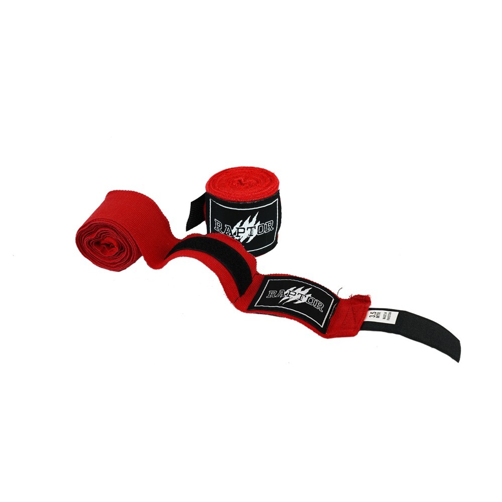 Raptor Boks Bandajı HWB-R 3.5m Kırmızı Raptor Boks Bandajı HWB-R 3.5m Kırmızı